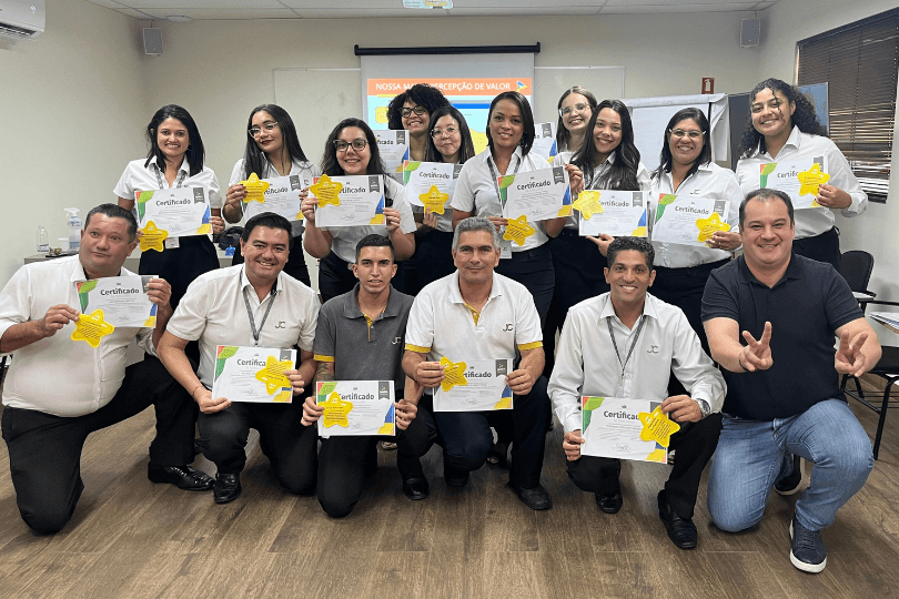 capacitando colaboradores em autogestão, comunicação e produtividade, gerando resultados expressivos.