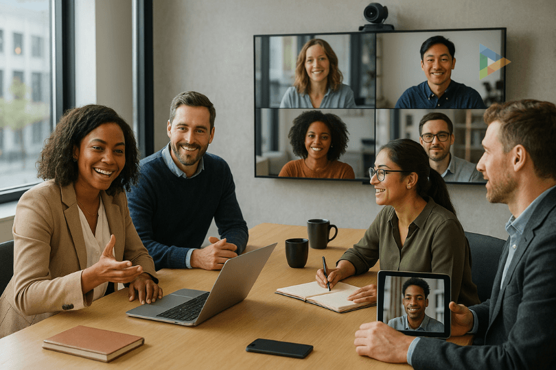 Liderança em Ambientes Híbridos: Como Gerir Equipes com Engajamento à Distância